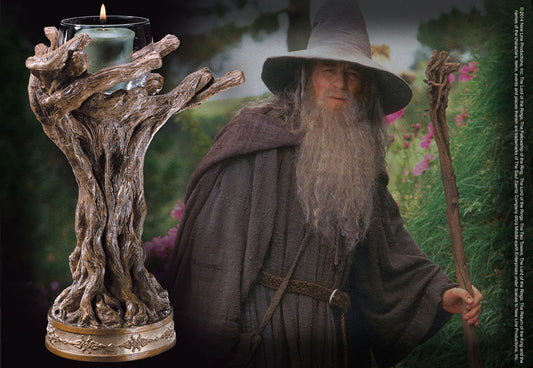 Herr der Ringe Kerzenstaender Gandalf der Graue 23 cm Image