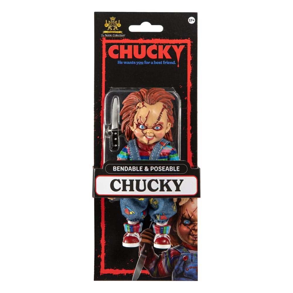 Chucky Die Mörderpuppe Bendyfigs Biegefigur Chucky 14 cm Image 3