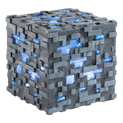 Minecraft Replik Illuminating Diamond Ore Cube 10 cm Image 1