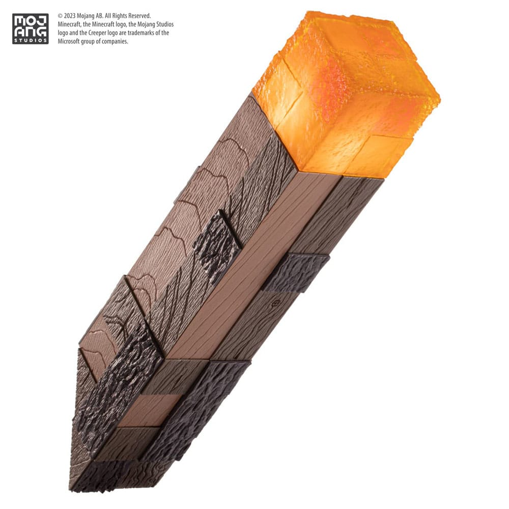 Minecraft Replik Illuminating Torch 25 cm Image 2