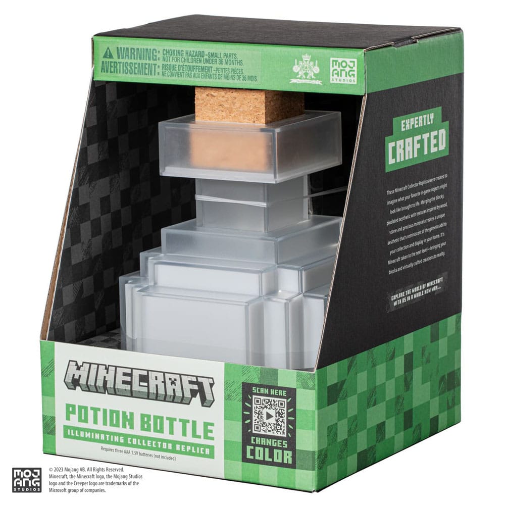 Minecraft Replik Illuminating Potion Bottle 16 cm Image 3