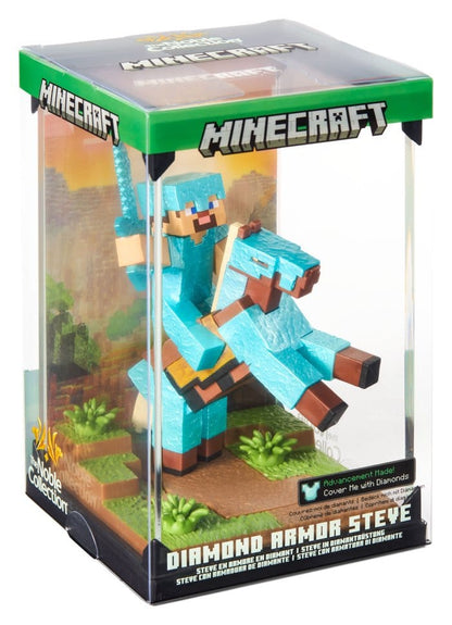 Minecraft Figur Diorama Diamond Armor Steve und Pferd 18 cm Image 7