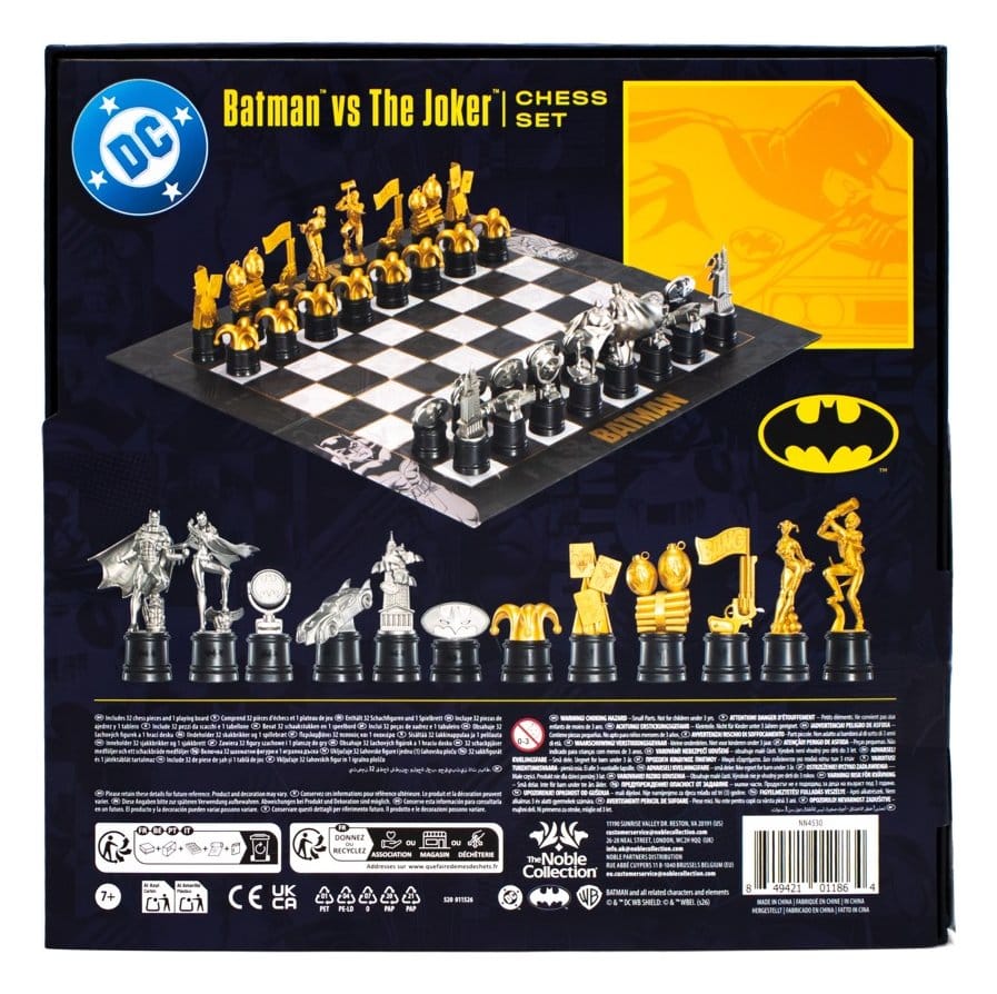 DC Comics Schachspiel Batman vs. The Joker 47 cm Image 7