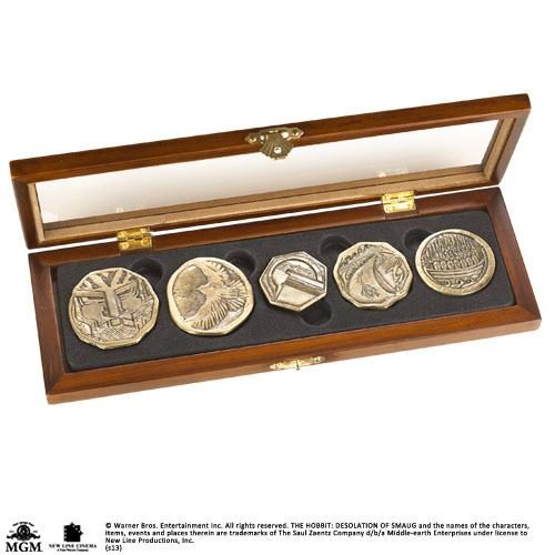 Der Hobbit Münzen Set Dwarven Treasure Image