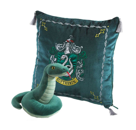 Harry Potter House Mascot Kissen mit Plüschfigur Slytherin Image 1