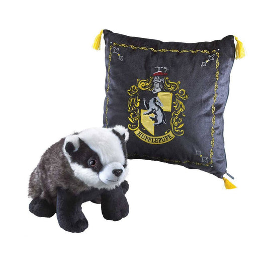 Harry Potter House Mascot Kissen mit Plüschfigur Hufflepuff Image 1