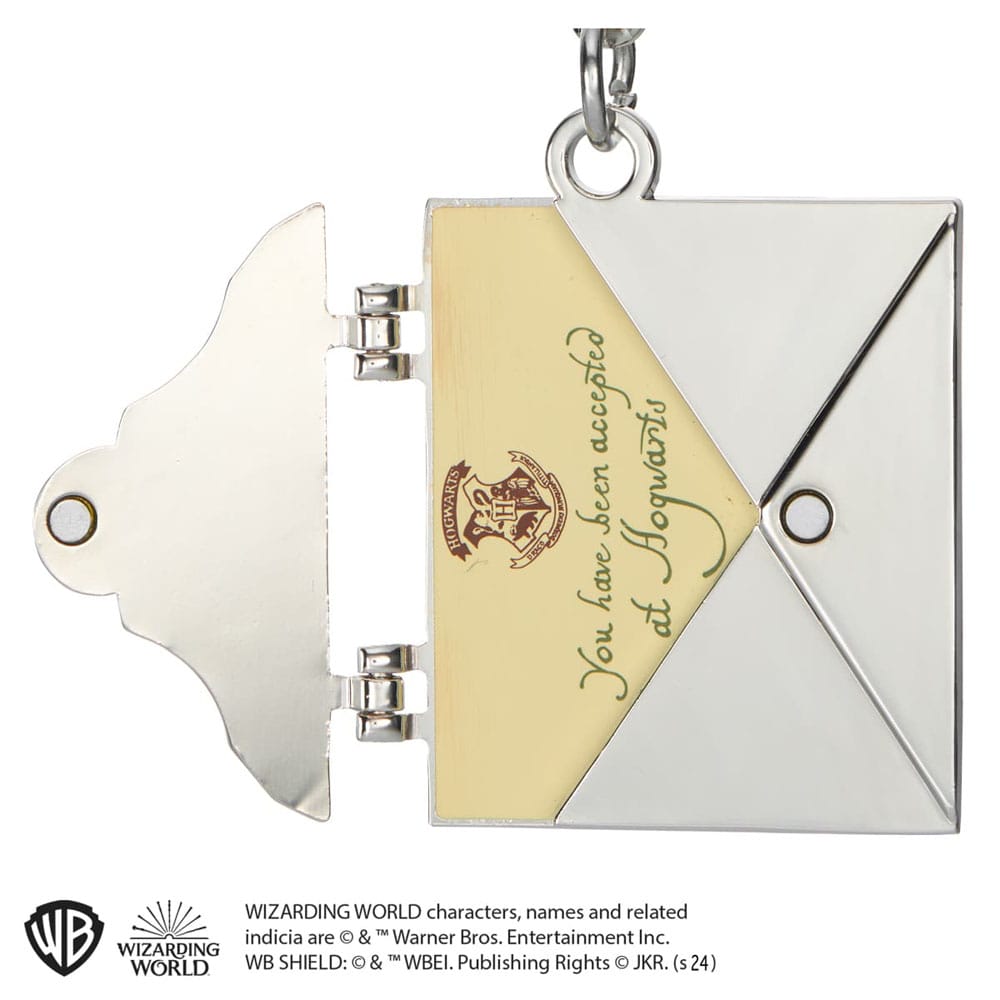 Harry Potter Metall Schlüsselanhänger Hogwarts Acceptance Letter Image 3