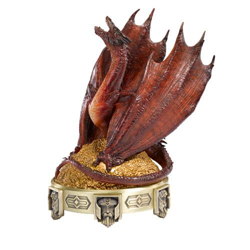 Der Hobbit Smaugs Einöde Statue mit Räuchereinsatz Smaug 25 cm Image 1