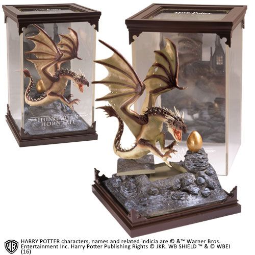 Harry Potter Magical Creatures Statue Hungarian Horntail 19 cm Image