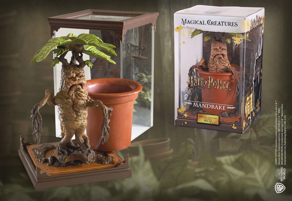 Harry Potter Magical Creatures Statue Mandrake 13 cm Image 2
