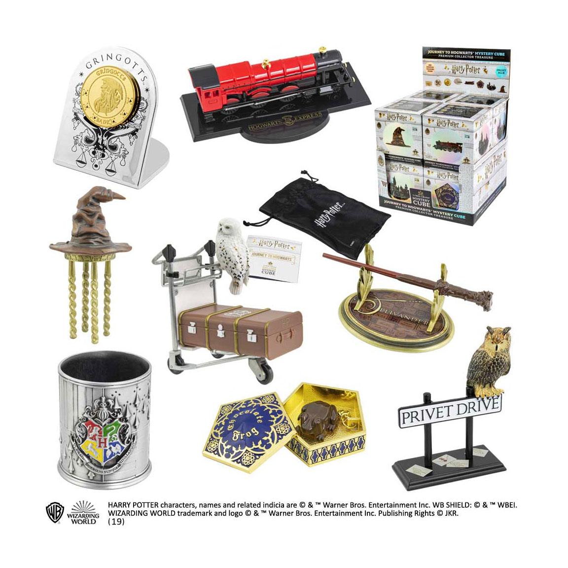Harry Potter Journey to Hogwarts Mystery Cubes Statuen 8 cm Display (8) Image