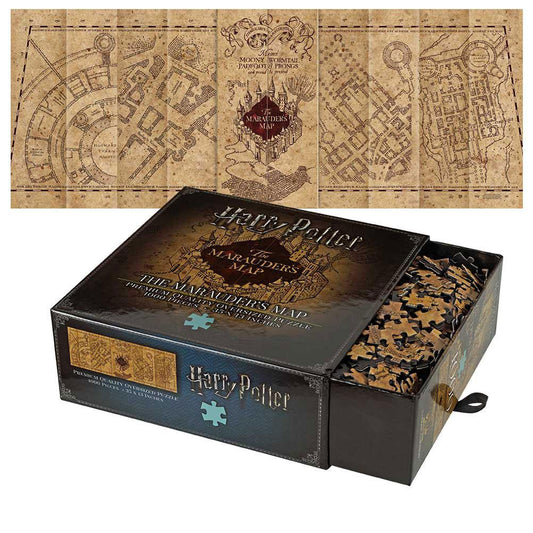 Harry Potter Puzzle The Marauder's Map Cover Image