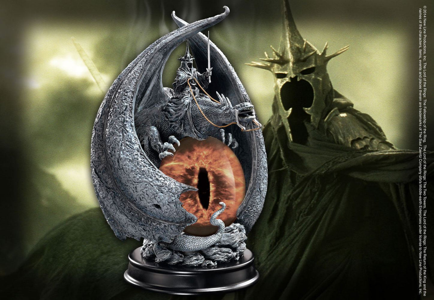 Herr der Ringe Statue Die Wut des Hexenkönigs 20 cm Image