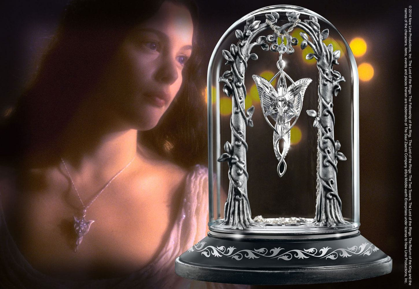 Herr der Ringe Schmuckvitrine fuer Arwens Abendstern Image