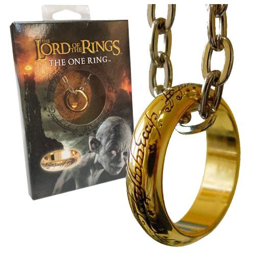 Herr der Ringe Ring Der Eine Ring (vergoldet) Image