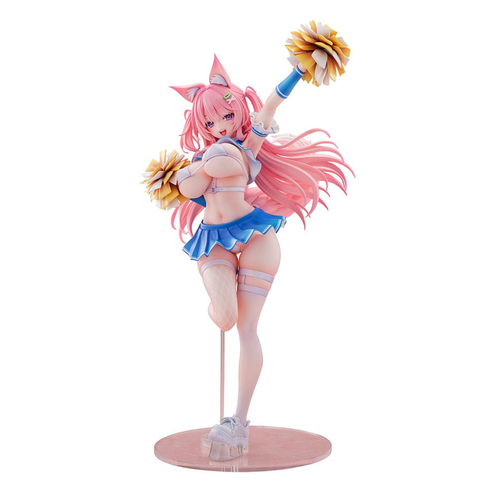 Original Character Statue 1/5 Kemomimi Cheer Girl illustration by Yatanuki Kei 35 cm Image 1