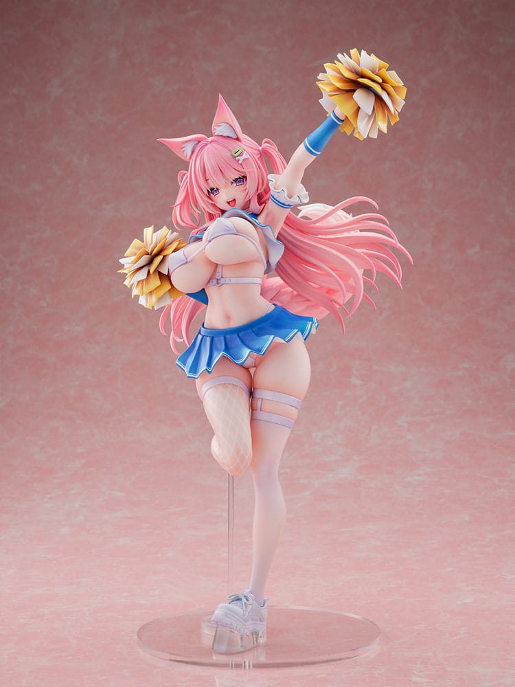 Original Character Statue 1/5 Kemomimi Cheer Girl illustration by Yatanuki Kei 35 cm Image 6