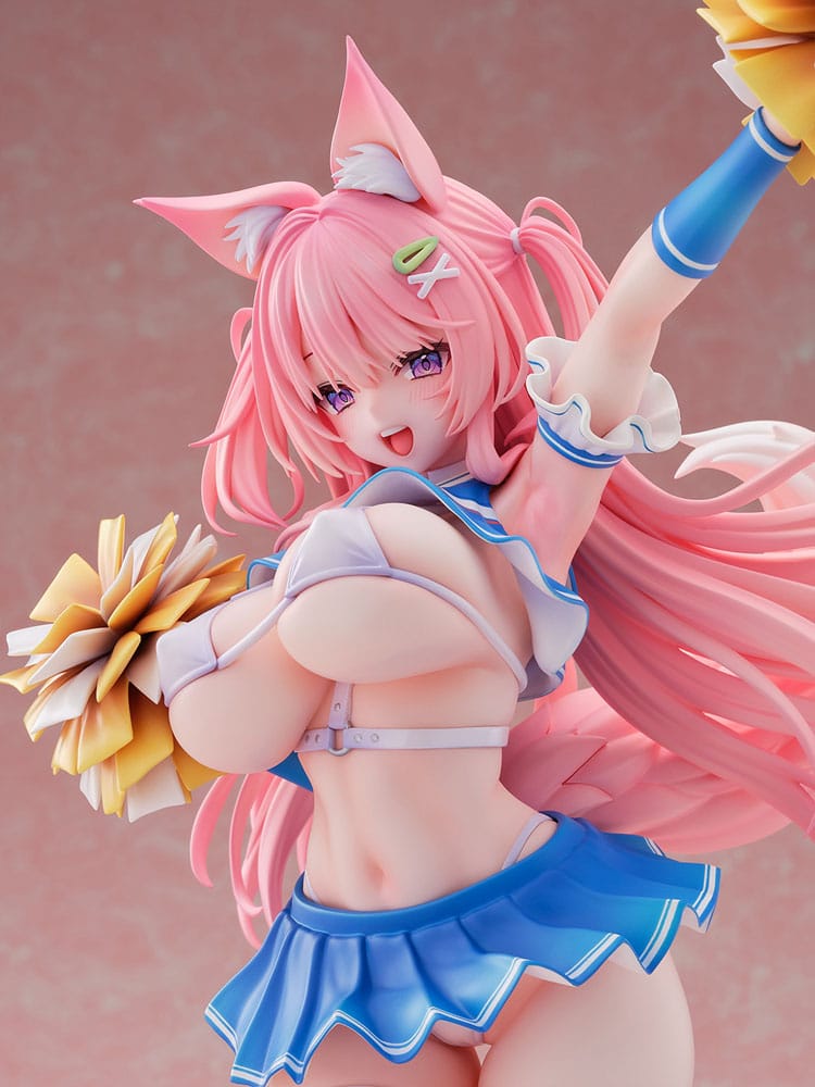 Original Character Statue 1/5 Kemomimi Cheer Girl illustration by Yatanuki Kei 35 cm Image 11