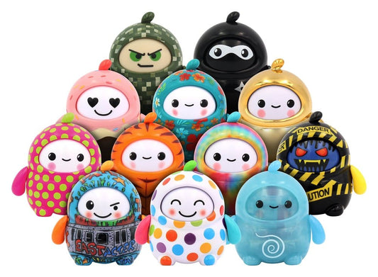 LamaTama Elektronische Sammelfiguren 6 cm Serie 1 heo Exclusive Blind Box Display (26) Image 1