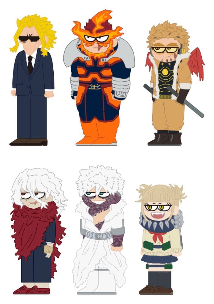 My Hero Academia JIRORI Minifiguren 9 cm Vol. 2 Blind Box Display (6) Image