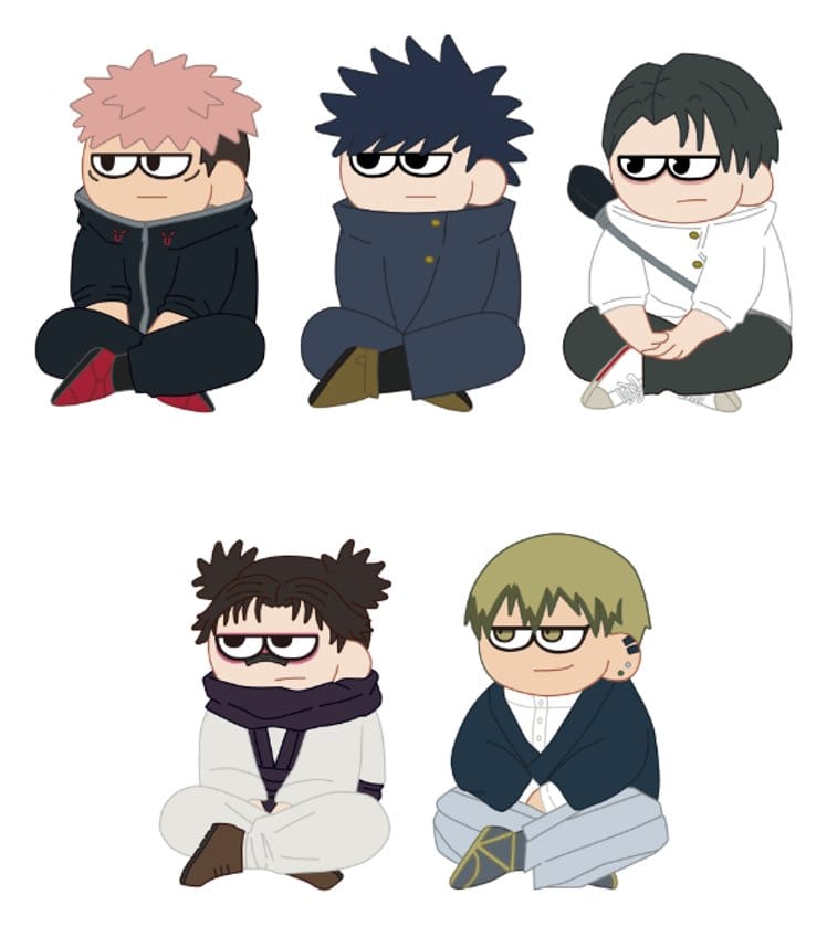 Jujutsu Kaisen JIRORI Minifiguren 9 cm Vol. 2 Blind Box Display (5) Image