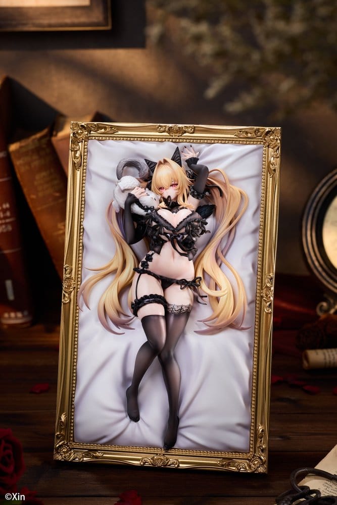 Original Character PVC Figur 1/7 Stella Black Cat Ver. Illustrated by Xin 27 cm Image 2