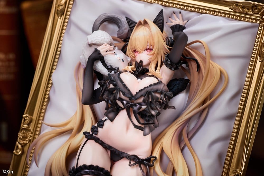 Original Character PVC Figur 1/7 Stella Black Cat Ver. Illustrated by Xin 27 cm Image 9