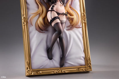 Original Character PVC Figur 1/7 Stella Black Cat Ver. Deluxe Edition 27 cm Image 16