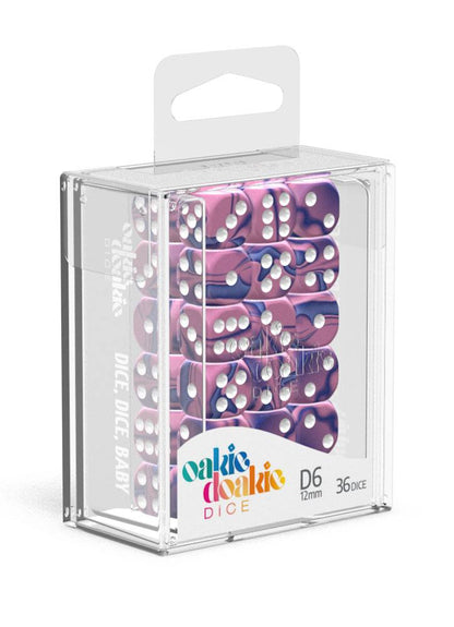 Oakie Doakie Dice W6 Würfel 12 mm Gemidice - Venus (36) Image 3