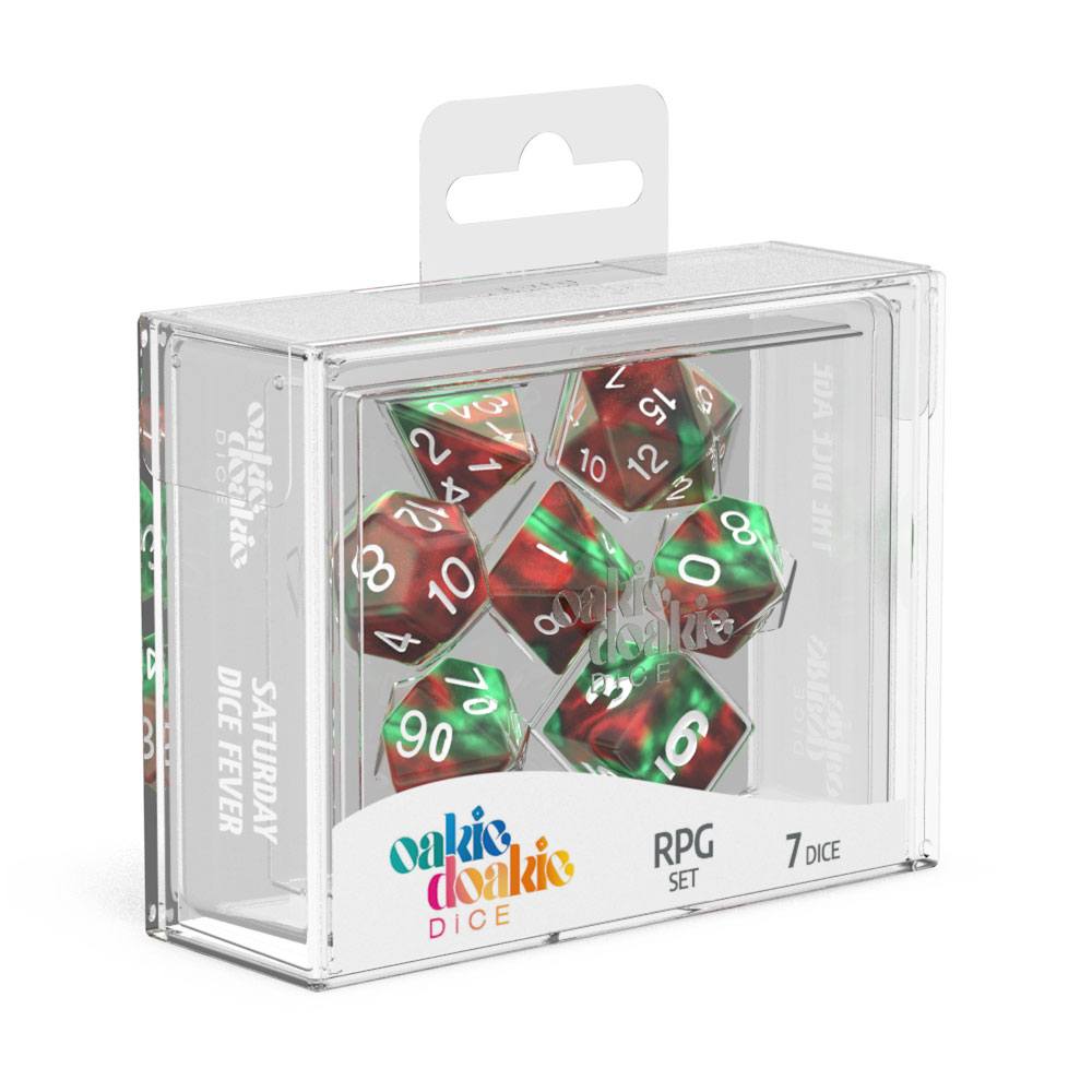 Oakie Doakie Dice Würfel RPG-Set Gemidice - Bloody Jungle (7) Image 2