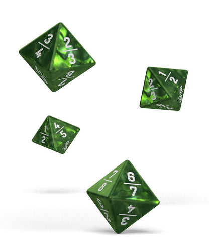 Oakie Doakie Dice W8 Würfel 18 mm Goyf Marble - Grün (4) Image 1