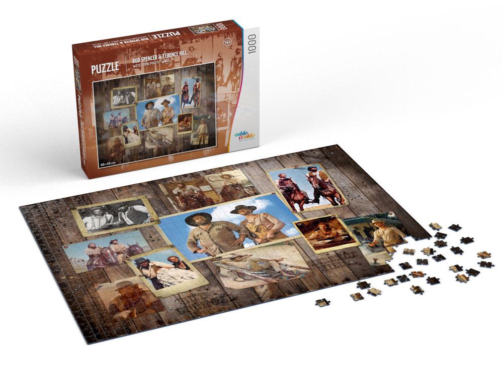 Bud Spencer & Terence Hill Puzzle Western Photo Wall (1000 Teile) Image 3