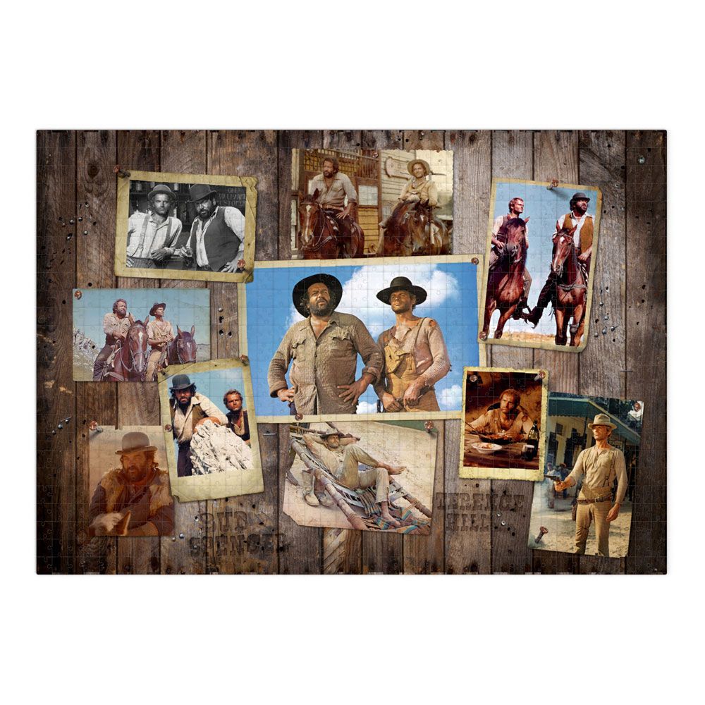 Bud Spencer & Terence Hill Puzzle Western Photo Wall (1000 Teile) Image 1