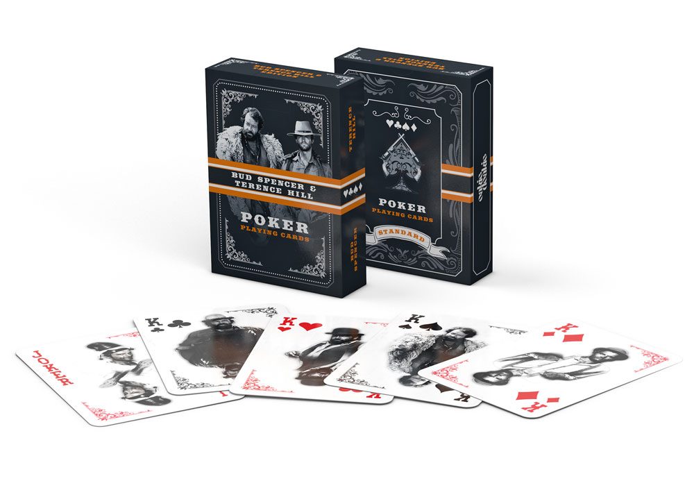 Bud Spencer & Terence Hill Poker Spielkarten Western Image 1