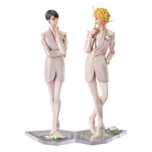 Doukyusei PVC Statuen 2er-Set 1/7 Hikaru Kusakabe & Licht Sajo: Wedding Ver. 24 cm Image 1