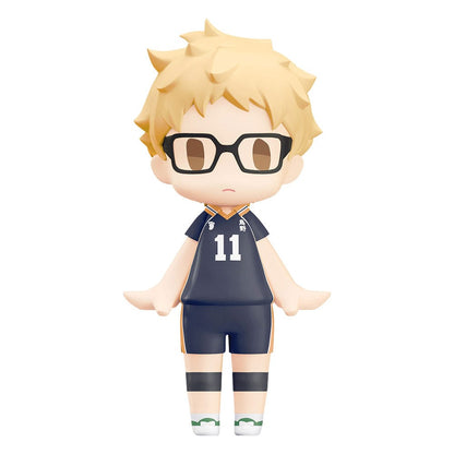 Haikyu!! HELLO! GOOD SMILE Actionfigur Kei Tsukishima 10 cm Image 1
