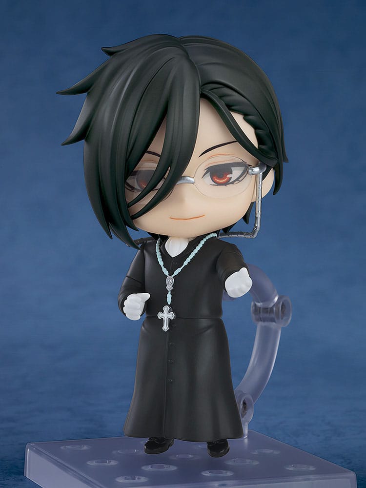 Black Butler: Boarding School Arc Nendoroid Actionfigur Sebastian Michaelis: Sapphire Owl Ver. 10 cm Image 2