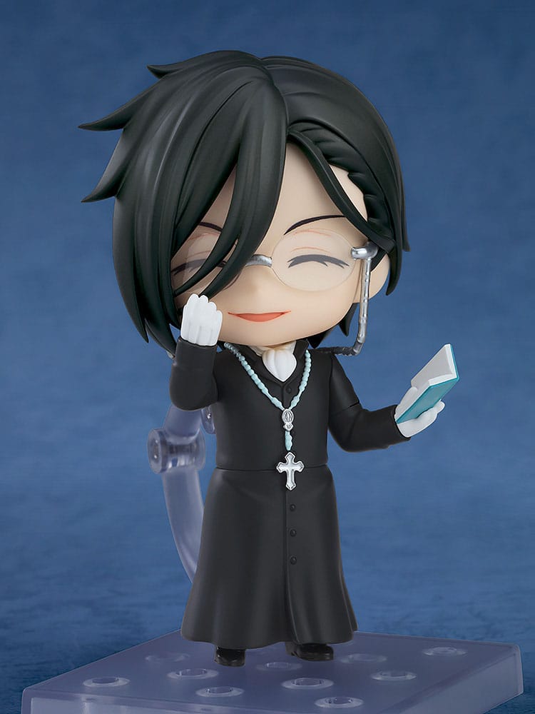 Black Butler: Boarding School Arc Nendoroid Actionfigur Sebastian Michaelis: Sapphire Owl Ver. 10 cm Image 3
