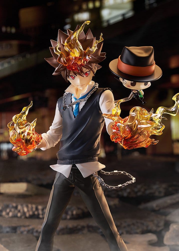 Katekyo Hitman Reborn Pop Up Parade SP PVC Figuren 2er-Pack Tsunayoshi Sawada & Reborn 24 cm Image 5