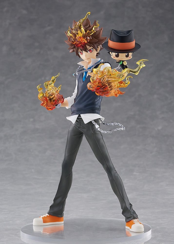 Katekyo Hitman Reborn Pop Up Parade SP PVC Figuren 2er-Pack Tsunayoshi Sawada & Reborn 24 cm Image 6
