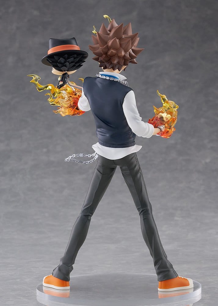 Katekyo Hitman Reborn Pop Up Parade SP PVC Figuren 2er-Pack Tsunayoshi Sawada & Reborn 24 cm Image 7