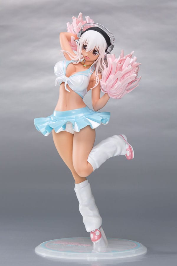 Super Sonico PVC Statue 1/6 Super Sonico Cheer Girl Sunkissed Ver. 30 cm Image 4