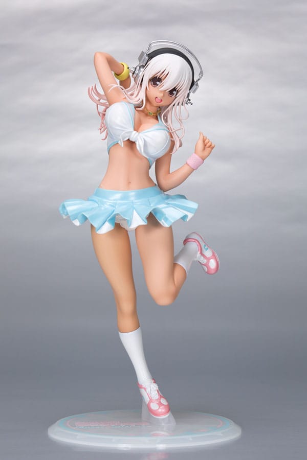 Super Sonico PVC Statue 1/6 Super Sonico Cheer Girl Sunkissed Ver. 30 cm Image 5