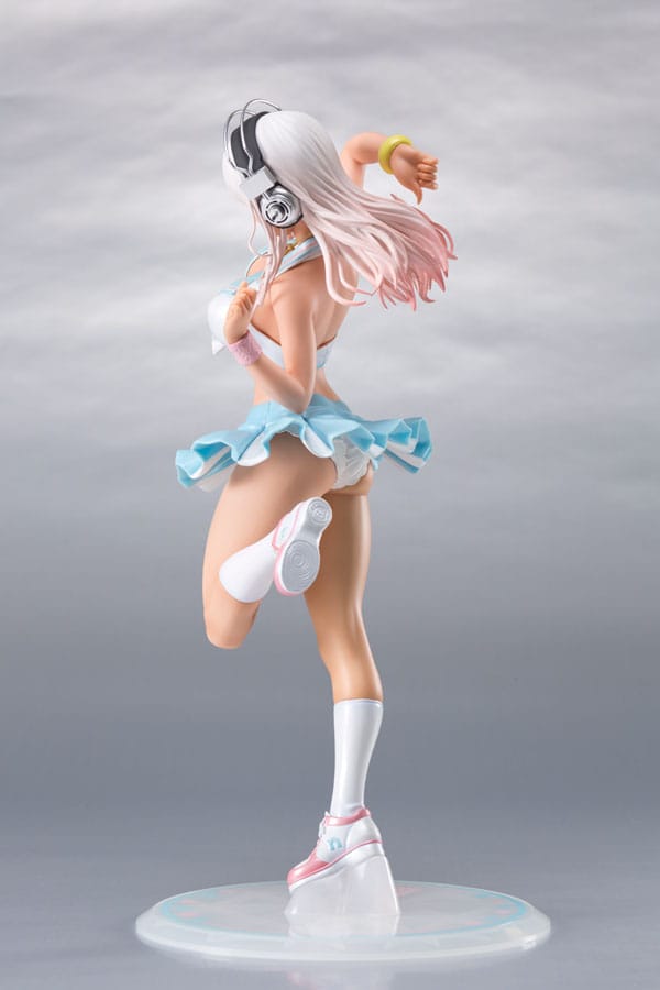 Super Sonico PVC Statue 1/6 Super Sonico Cheer Girl Sunkissed Ver. 30 cm Image 6