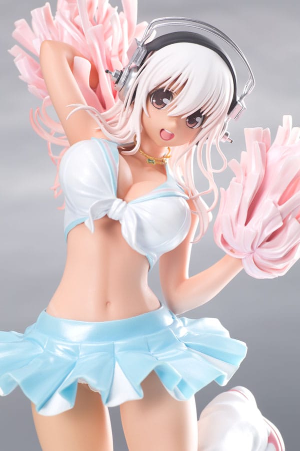 Super Sonico PVC Statue 1/6 Super Sonico Cheer Girl Sunkissed Ver. 30 cm Image 7