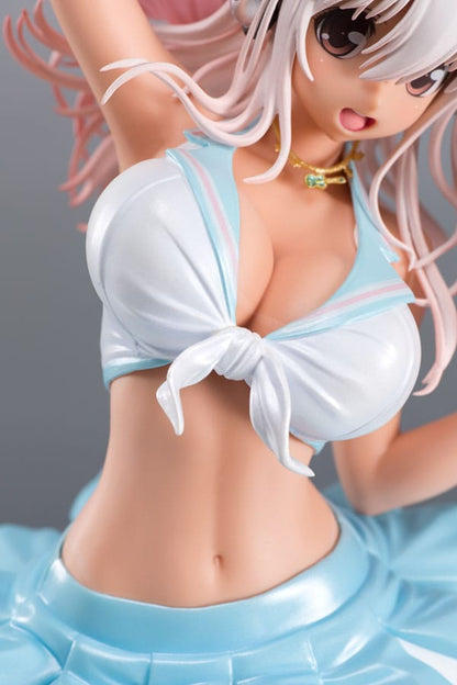 Super Sonico PVC Statue 1/6 Super Sonico Cheer Girl Sunkissed Ver. 30 cm Image 10