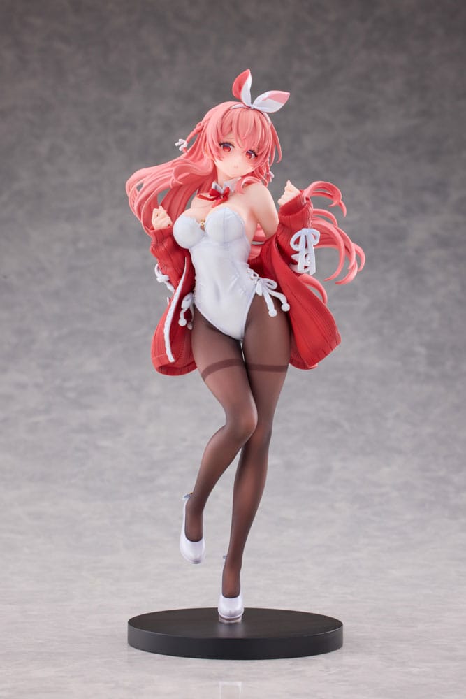 Original Character PVC Statue 1/7 White Rabbit Illustrated by Rosuuri Deluxe Version 24 cm Image 1