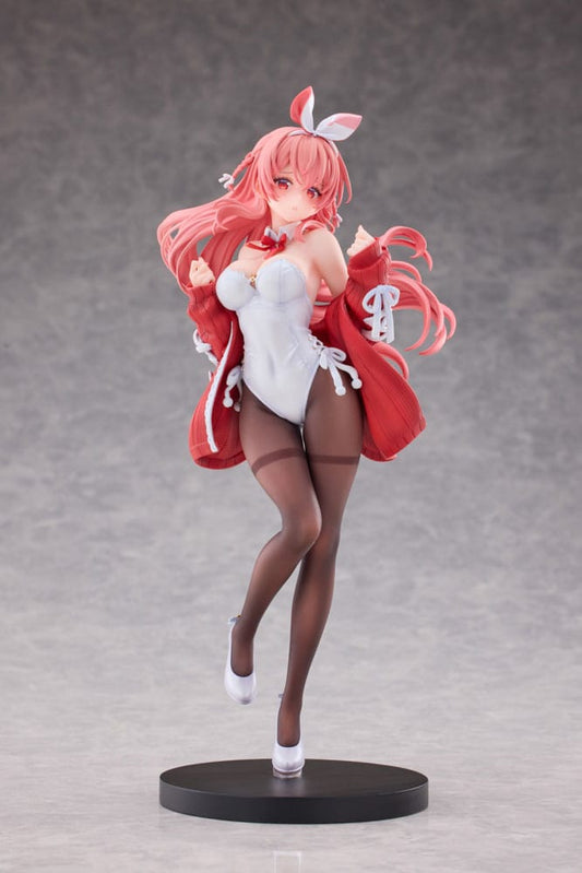 Original Character PVC Statue 1/7 White Rabbit Illustrated by Rosuuri Deluxe Version 24 cm Image 1