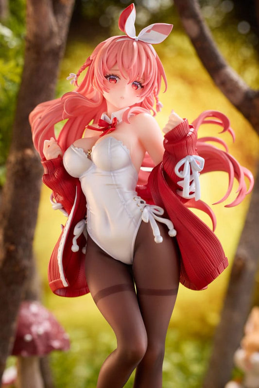 Original Character PVC Statue 1/7 White Rabbit Illustrated by Rosuuri Deluxe Version 24 cm Image 2