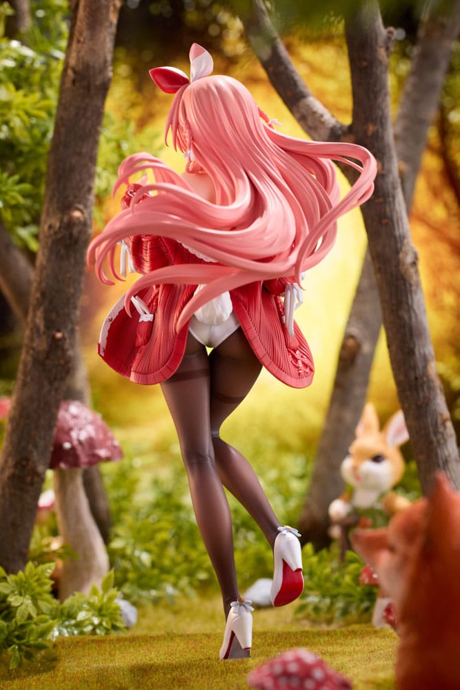 Original Character PVC Statue 1/7 White Rabbit Illustrated by Rosuuri Deluxe Version 24 cm Image 4